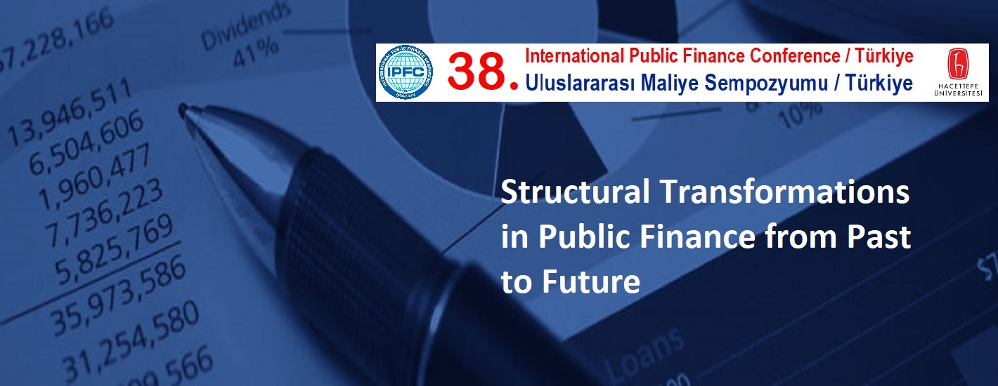 38th International Public Finance Conference/Türkiye