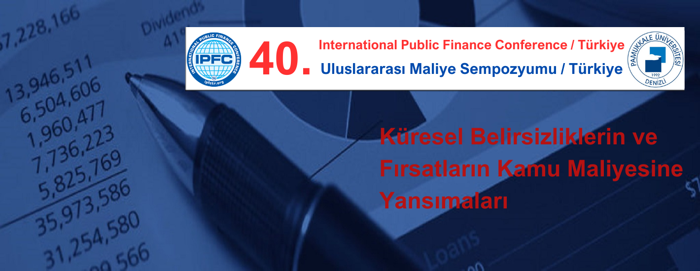40. Uluslararası Maliye Sempozyumu/Türkiye